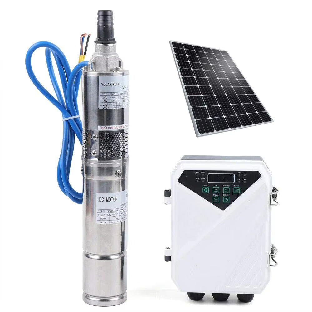 Solar Water Pump - Погружной солнечный водяной насос постоянного тока