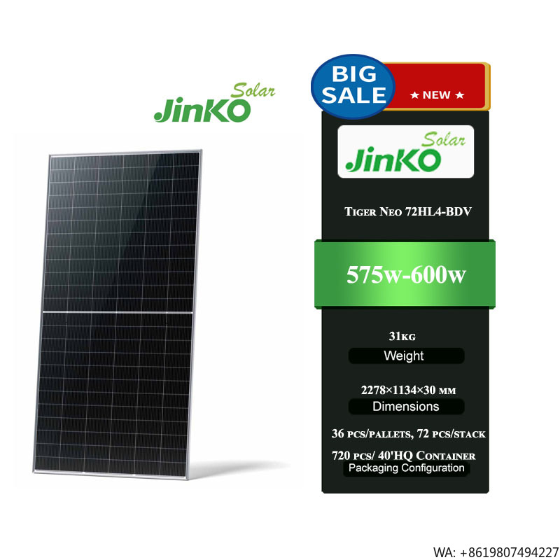 Jinko Solar Panel Tiger Neo - Солнечная панель Jinko Tiger Neo 72HL4-BDV