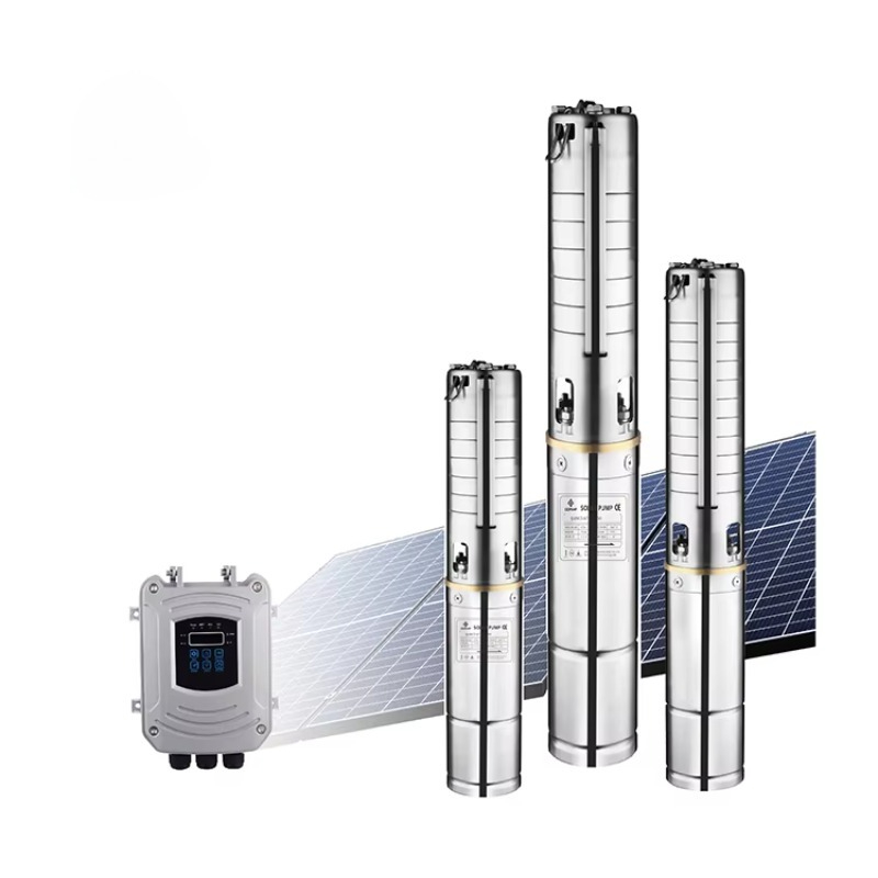 Solar Water Pump - Высоконапорный вертикальный солнечный погружной насос 1.5