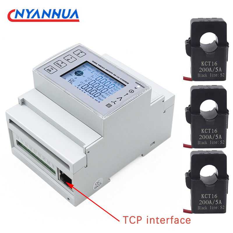 Energy Meter Bidirectional - 3-фазный двунаправленный счетчик энергопотребления на DIN-рейку