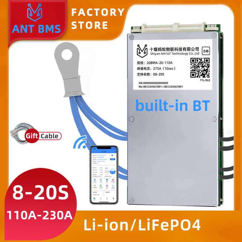 Smart Bms - ANT Smart Balance BMS 8S-20S со