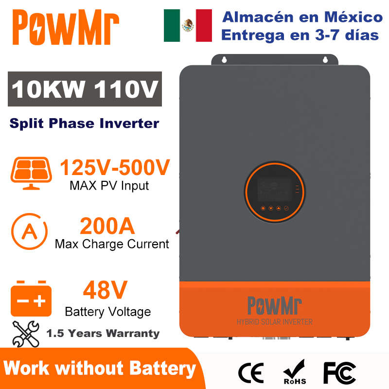 Flexible Solar Panel - PowMr 10 кВт разделенный фазовый инвертор