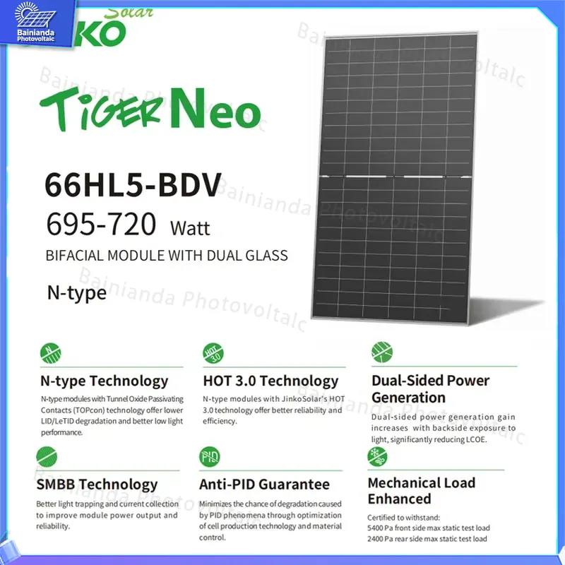 Высокоэффективная солнечная па – обзор и цена Jinko Solar Panel Tiger Neo