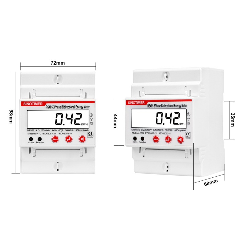 3-фазный двунаправленный счетч – обзор и цена Energy Meter Bidirectional