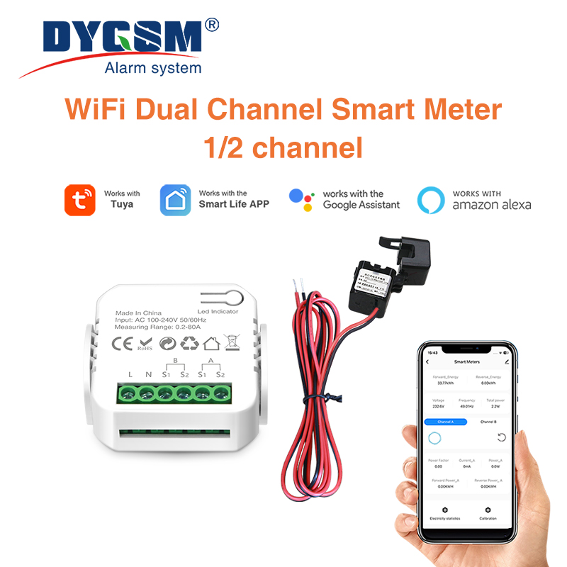 Tuya Smart Wi-Fi Интеллектуаль – обзор и цена Energy Meter Bidirectional