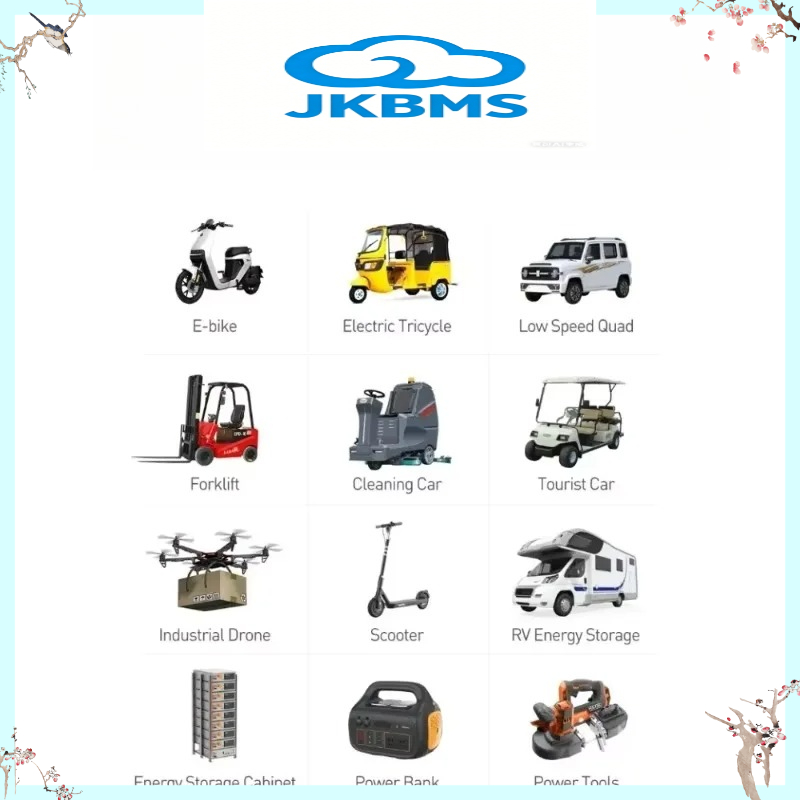 JKBMS 100A 120A 150A 200A Li-I – обзор и цена Smart Bms