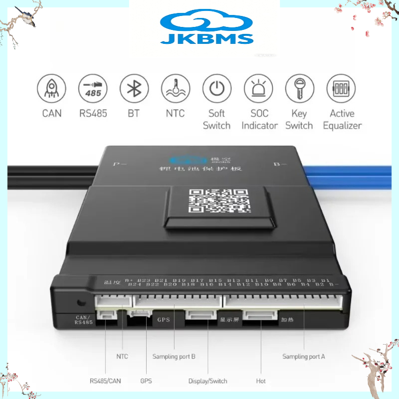 JKBMS 100A 120A 150A 200A Li-I – обзор и цена Smart Bms