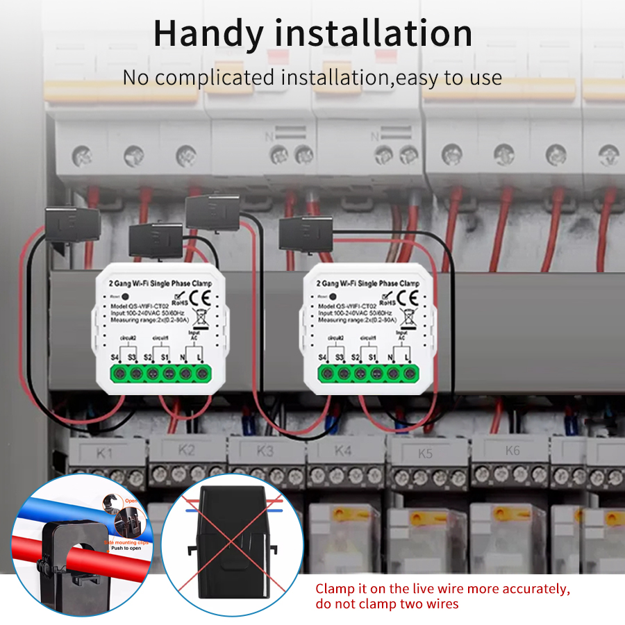 Tuya Smart WiFi счетчик энерги – обзор и цена Energy Meter Bidirectional