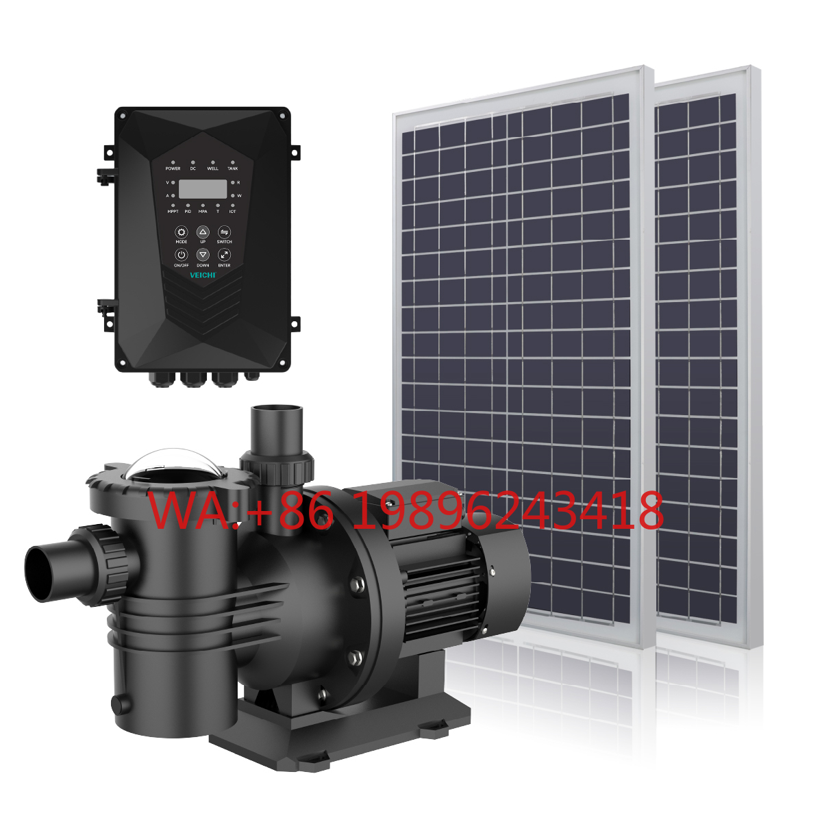 Гибридный инверторный насос VE – обзор и цена Solar Water Pump