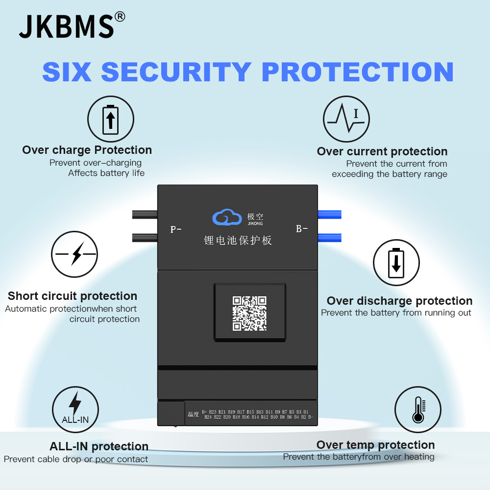 JKBMS 12S 13S 14S 15S 16S 17S  – обзор и цена Smart Bms