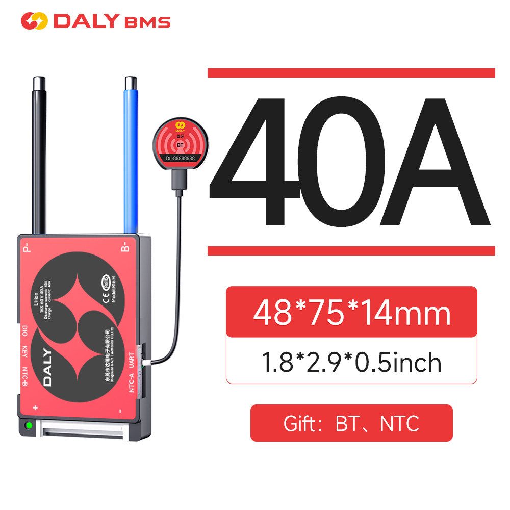 DALY Smart BMS 16S 60V 40A Li- – обзор и цена Smart Bms